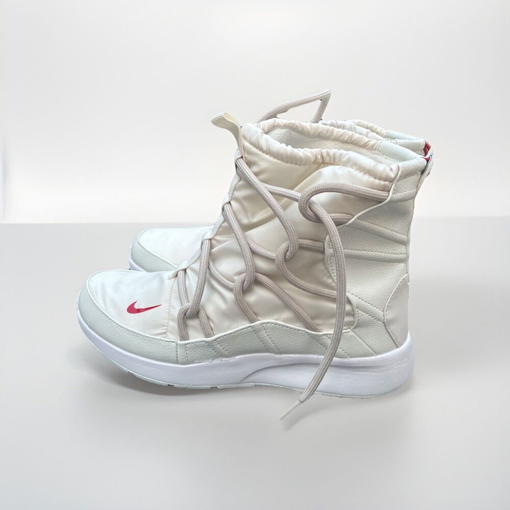 Nike Tanjun High Rise Women's Size 10 Phantom/Gym Red-Desert Sand AO0355-005
